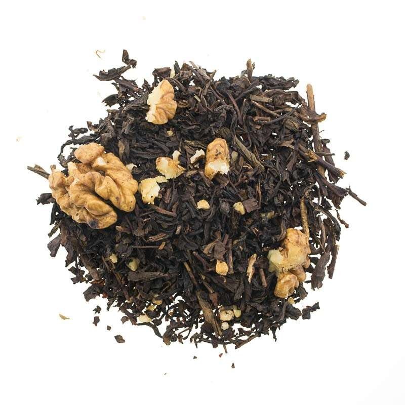 Te Oolong semi fermentado con nuez