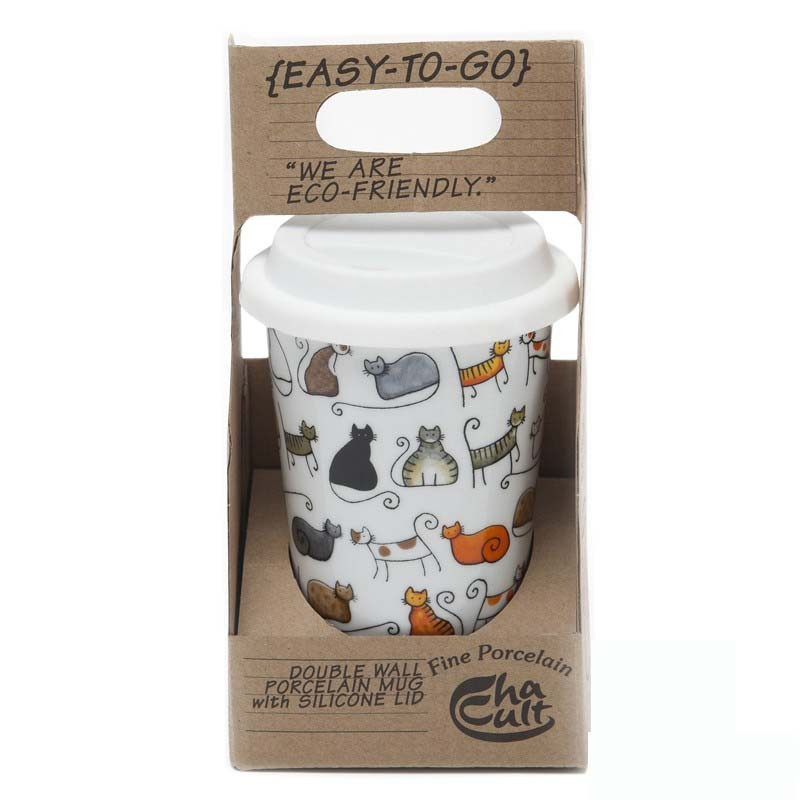 Thermal Cat Cup with silicone lid